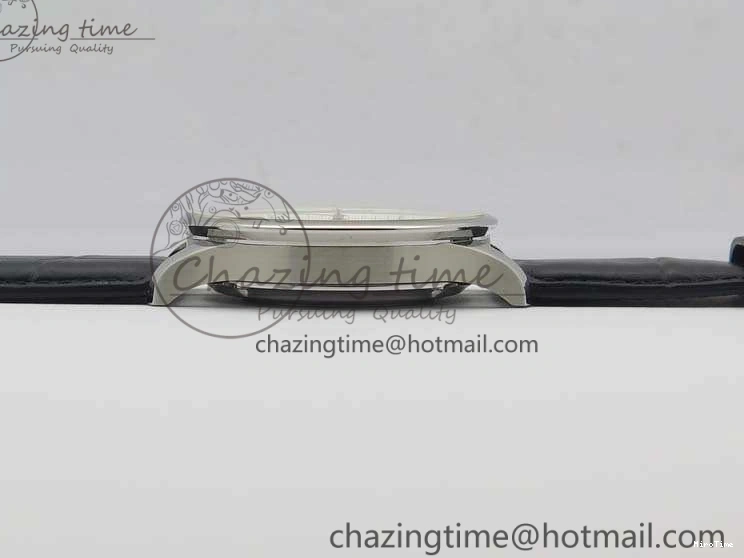 MIROTIME 0208 MoistureWicking Portuguese IW371491 ZF 1:1 Best Edition SS Blue Dial On Leather Strap A79350 (Slim Movement) V 7221